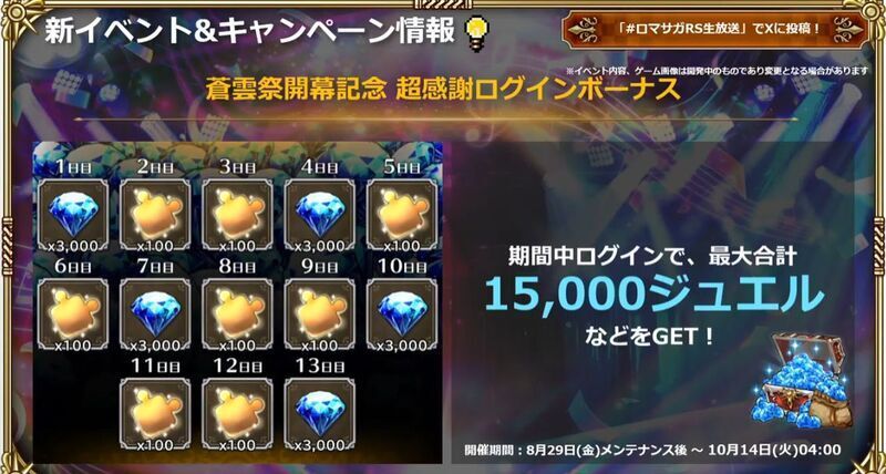 新キャンペーン