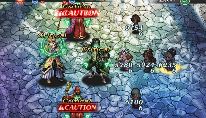 何らかの条件でCAUTION行動