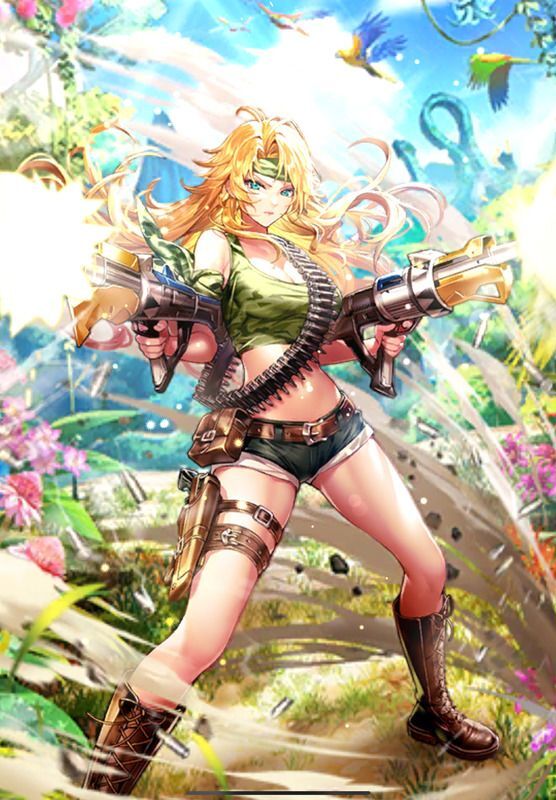 エミリア(傭兵コスチュームよ)