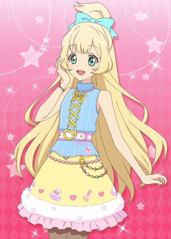 アイカツスターズ PR スワンレイクブルートップス 公式柄 白鳥