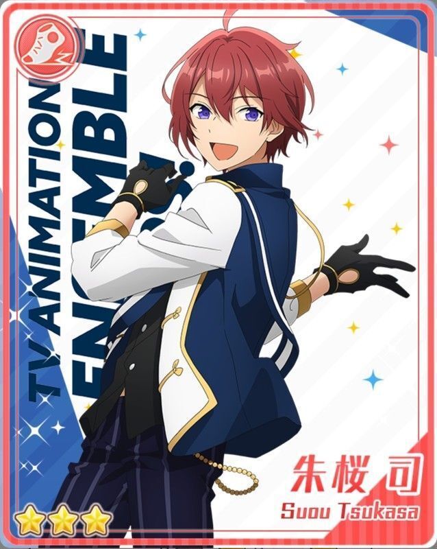 【一部使用】あんスタ★Knights【朱桜司】着ぐるみメモ 朔間零 フレークシール 一部使用]あんスタ☆Knights[朱桜司