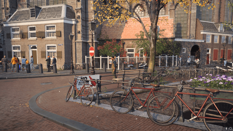 橋の先のカルテルの場所