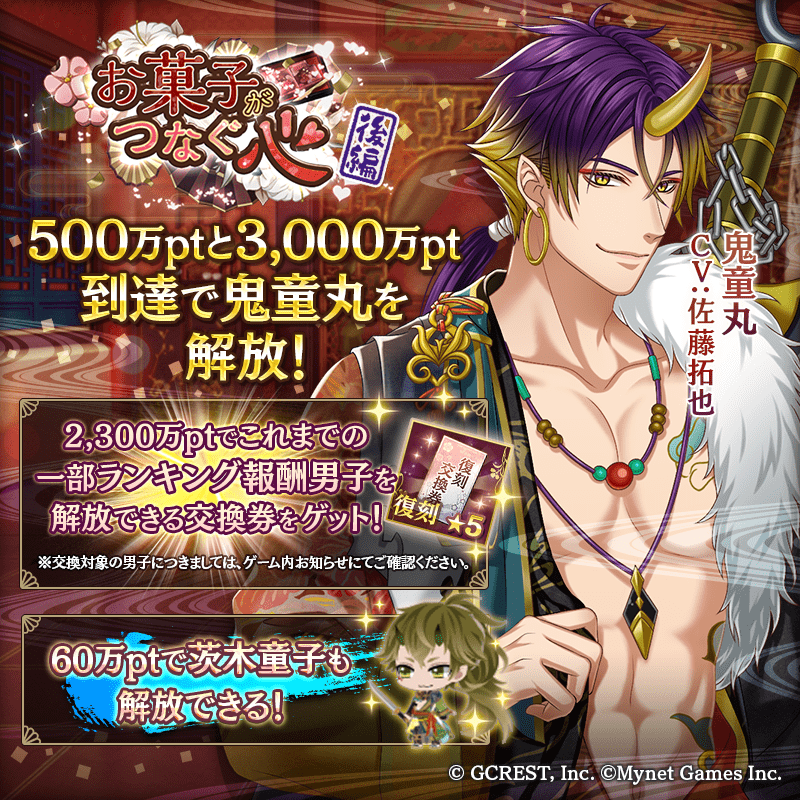 お菓子がつなぐ心〜後編(ポイント報酬)