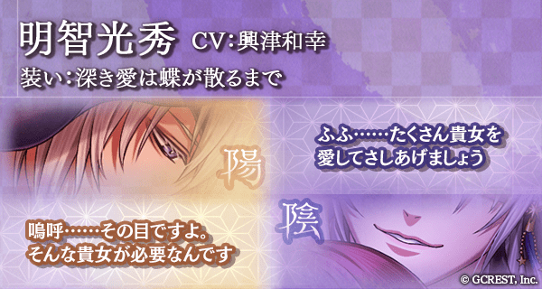 明智光秀(深き愛は蝶が散るまで)