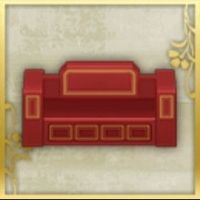 オオクニヌシの屋敷のソファ