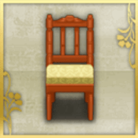 和洋折衷の間の椅子