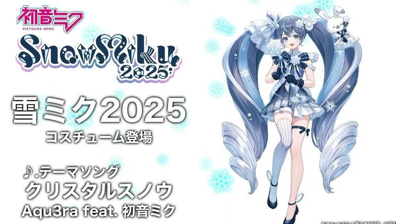 雪ミク2025コラボ