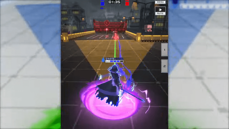 シャドウのアクション