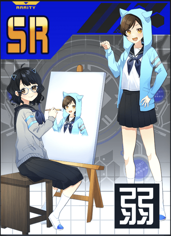 不思議の美術部「玄冬淡雪&朱夏夜雨ちゃん」の評価とスキル