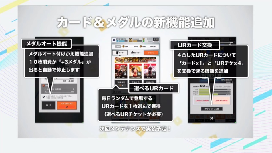 メダルオート機能