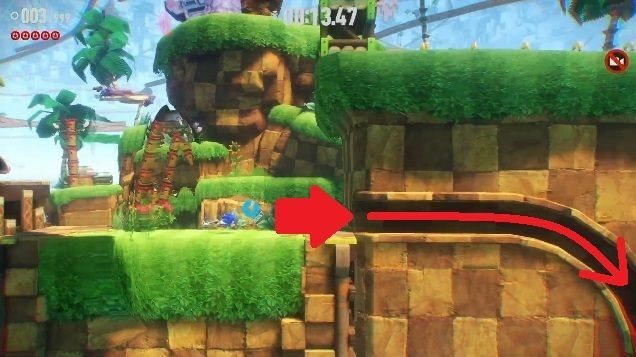 狭い通路へ進む