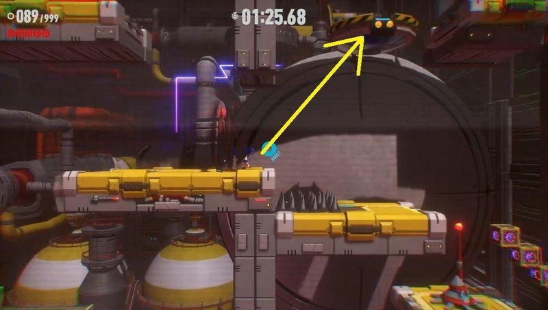 上に進むとゴール