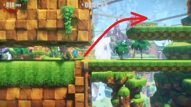 さらに上のルートを通る