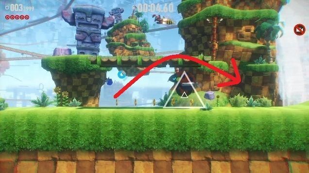 敵はジャンプで避ける