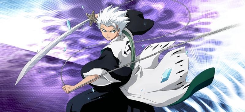 BLEACH 日番谷冬獅郎 缶バッジ ブレソル