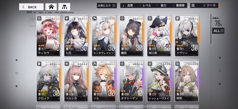 レアリティで決めるのも一つの手