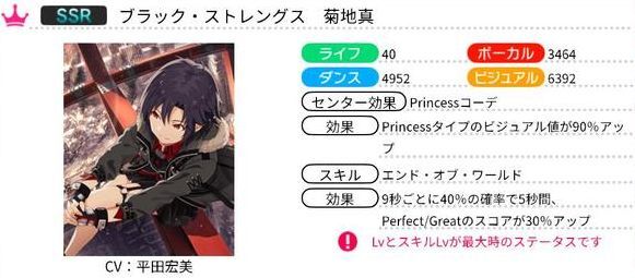 ブラック・ストレングス 菊地真