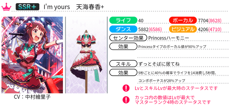 I'm yours 天海春香＋ - ミリシタ攻略まとめwiki | Gamerch