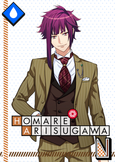 【フォーマルにキメて】有栖川誉の開花前の画像