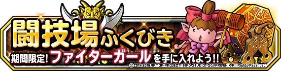 闘技場ふくびきに「ファイターガール（ランクＡ）」が登場！！