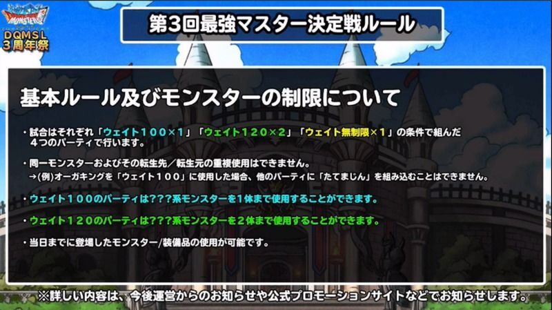 第3回最強マスター決定戦情報1