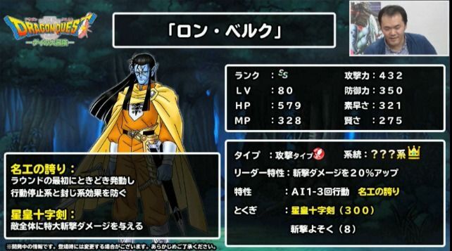 ロン・ベルクステータス