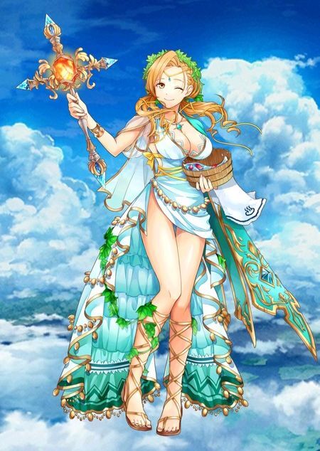 温泉版クルーシャのイラスト