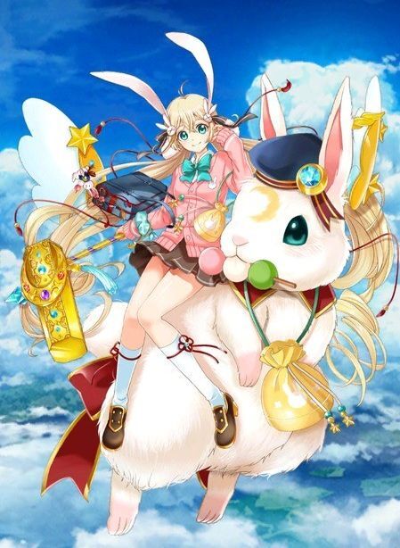 茶熊版ツキミのイラスト