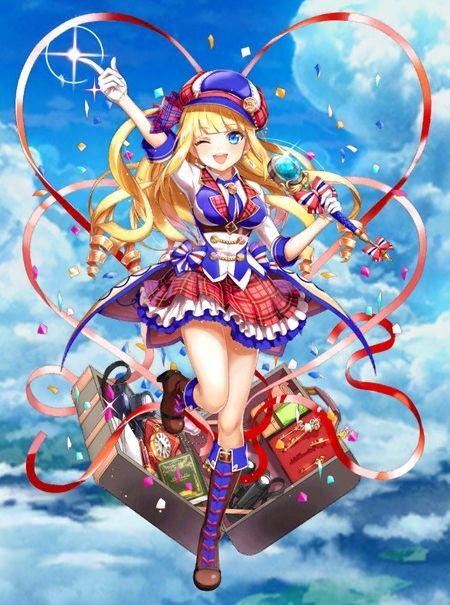 アイドル版リリーのイラスト