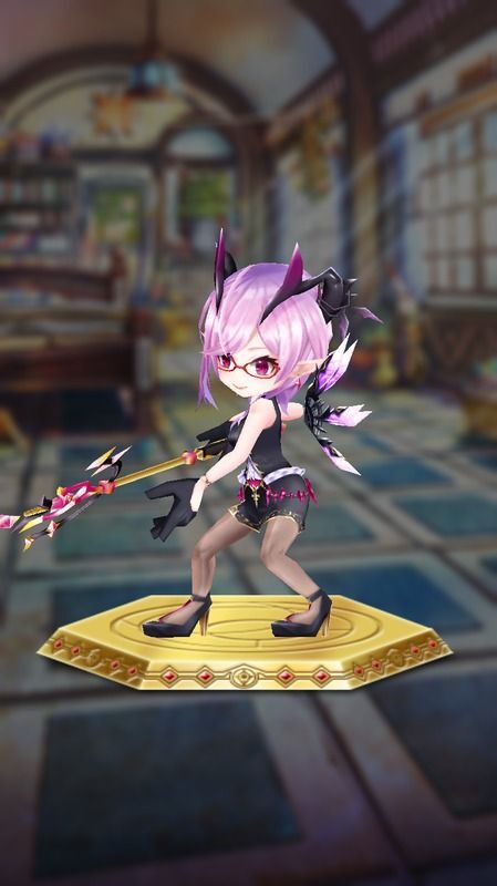 シェアハウス版オスクロルのメガネバイト衣装SD