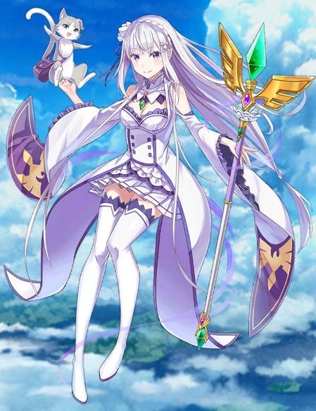 エミリアのイラスト