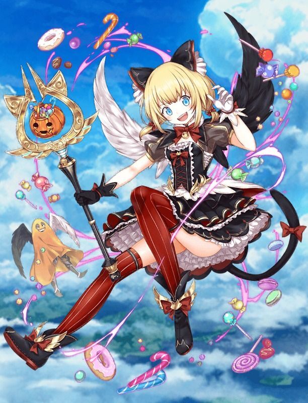 ハロウィン版マールのイラスト