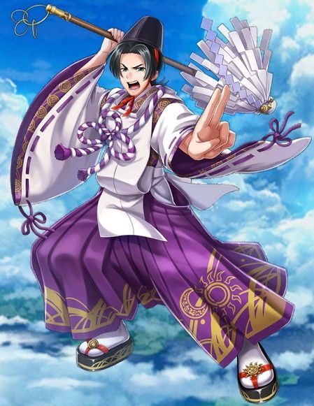 神主のイラスト