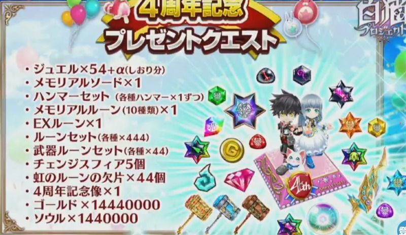 プレゼントクエストのバナー