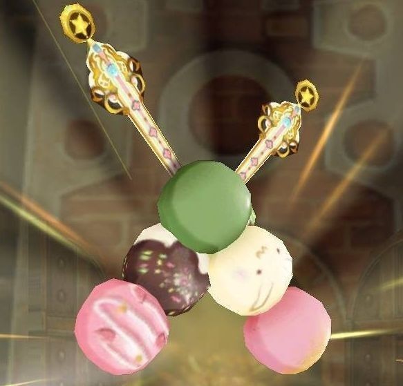 ミステリー版ツキミ・モチーフ武器