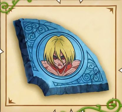 女型の巨人の石板