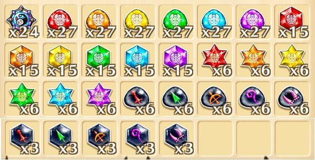 星13の報酬