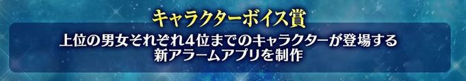 キャラクターボイス賞