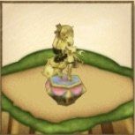 王冠エレノアの像