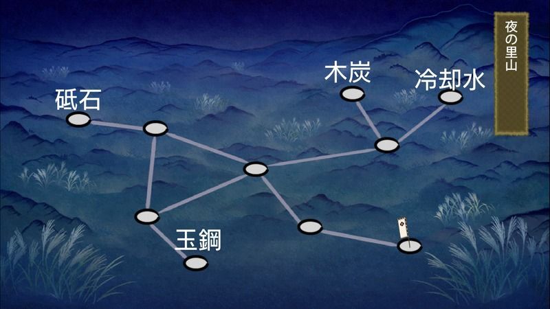 イベントステージマップ「夜の里山」