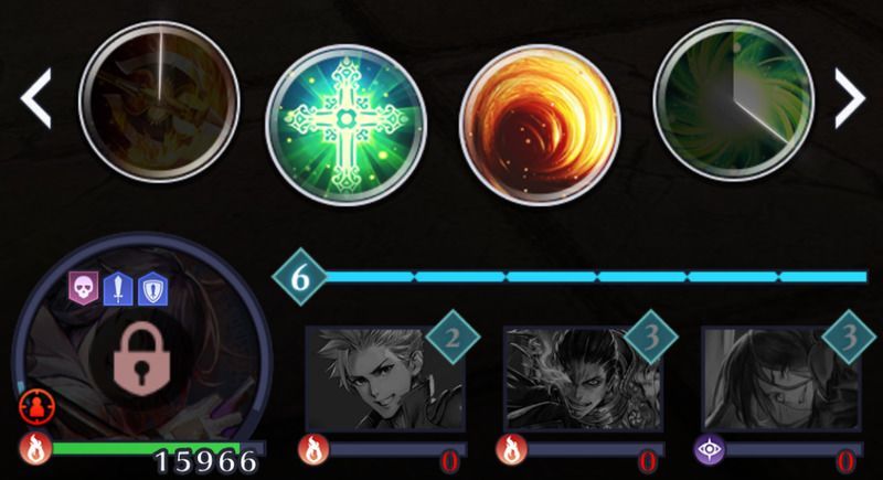 スキルリキャスト画面