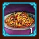 細切りの肉炒め