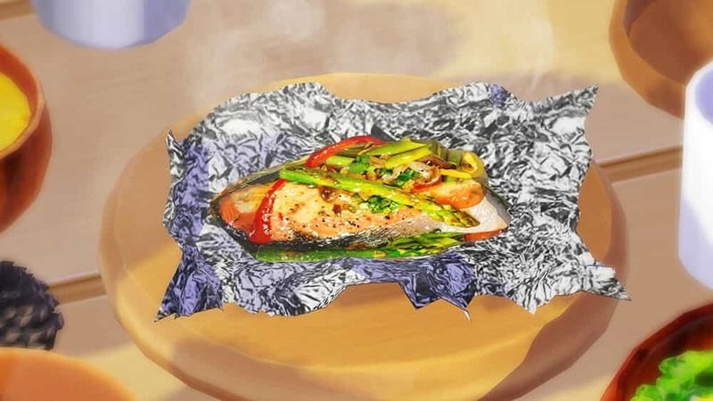 実驗料理野菜のホイル焼き