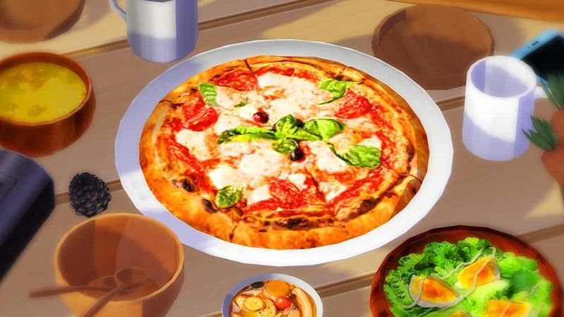 トロトロチーズいっぱいのマルゲリータピッツァ