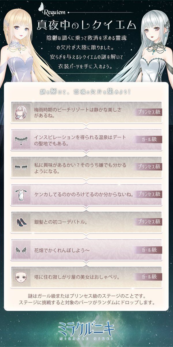 イベントのナゾ