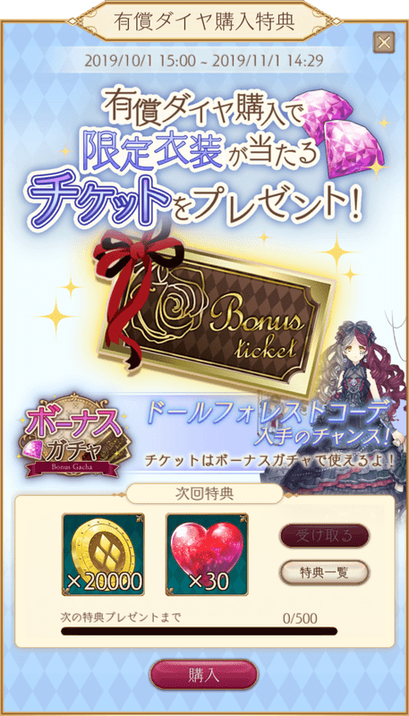 有償ダイヤ購入CPページ