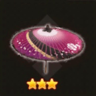 蛇の目傘【花吹雪】