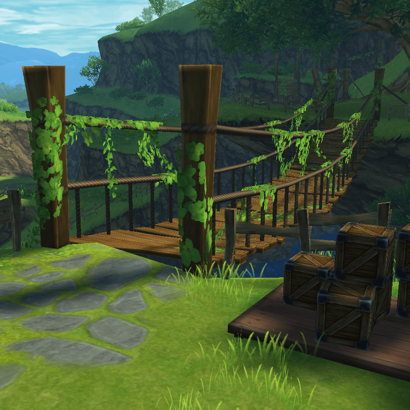 滅びの村橋斜め