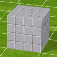 白タイルブロック