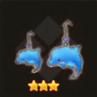 イルカのイヤリング